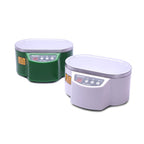 BAKU BK - 9050 30W / 50W Adjustable 0.6L LCD Display Ultrasonic Cleaner, AC 110V(White) - British D'sire