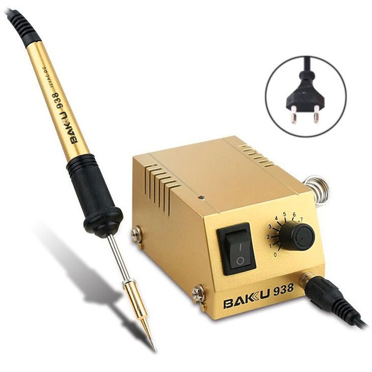 BAKU BK-938 AC 220V 1-18W Mini Thermostatic Soldering Station Electric Iron, EU Plug (Random Color Delivery) Secondary image