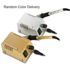 BAKU BK - 938 AC 220V 1 - 18W Mini Thermostatic Soldering Station Electric Iron, EU Plug (Random Color Delivery) - British D'sire
