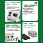 BAKU BK - 938 Powerful Mini Anti - static Soldering Station Welder Machine, EU Plug (Silver) - British D'sire