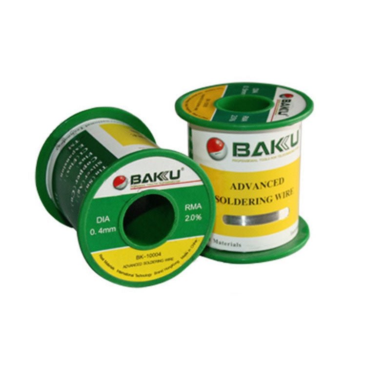 BAKU High - purity Low - temperature Solder Wire 63 Degrees Celsius No - clean Tin Wire(BK - 10004 0.4mm) - British D'sire