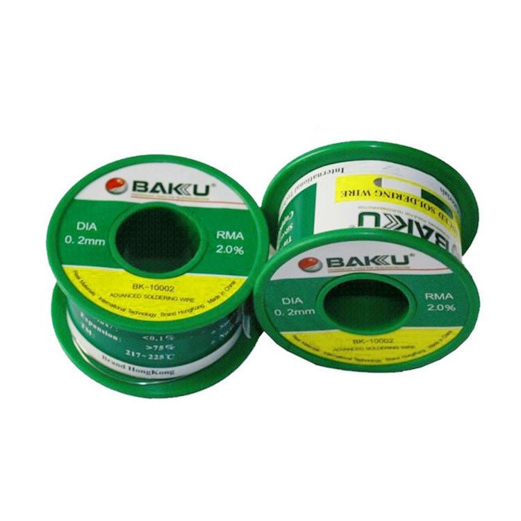BAKU High - purity Low - temperature Solder Wire 63 Degrees Celsius No - clean Tin Wire(BK - 10006 0.6mm) - British D'sire
