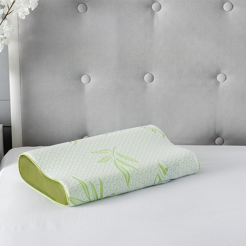 Bamboo Memory Foam Contour Pillow - Small - British D'sire