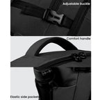 BANGE BG - 1916 Men Backpack Large Capacity Shoulder Computer Bag(Black) - British D'sire