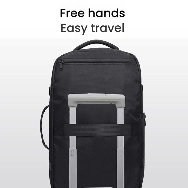 BANGE BG - 1916 Men Backpack Large Capacity Shoulder Computer Bag(Black) - British D'sire