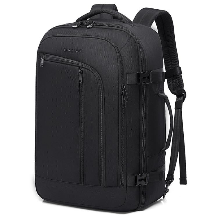 BANGE BG - 1916 Men Backpack Large Capacity Shoulder Computer Bag(Black) - British D'sire Main image