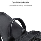 BANGE Fashion Casual Shoulder Bag Outdoor USB Chest Bag (Grey) - British D'sire