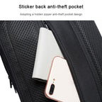 BANGE Fashion Casual Shoulder Bag Outdoor USB Chest Bag (Grey) - British D'sire