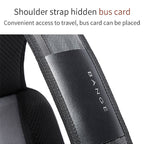 BANGE Fashion Travel Chest Bag Business Backpack Single Shoulder Bag (Black) - British D'sire