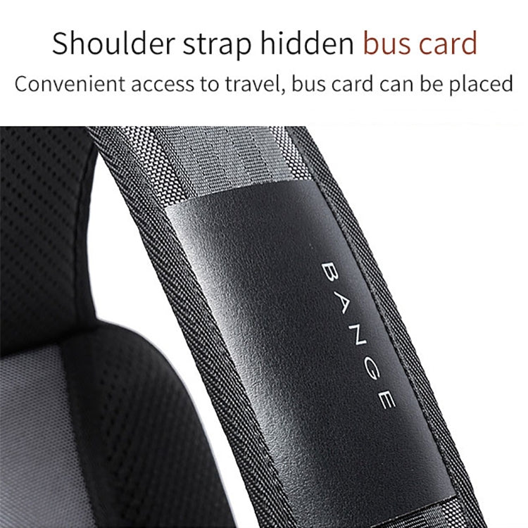 BANGE Fashion Travel Chest Bag Business Backpack Single Shoulder Bag (Black) - British D'sire