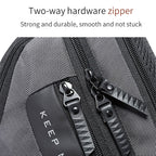 BANGE Fashion Travel Chest Bag Business Backpack Single Shoulder Bag (Black) - British D'sire