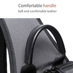 BANGE Fashion Travel Chest Bag Business Backpack Single Shoulder Bag (Black) - British D'sire