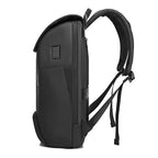 BANGE Men Anti - Theft Backpack Waterproof Large - Capacity Backpack Computer Bag(Black) - backpack - British D'sire