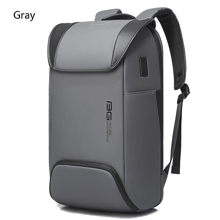 Men Anti-Theft Backpack Waterproof Large-Capacity Backpack Computer Bag(Gray) Secondary image