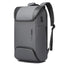 BANGE Men Anti - Theft Backpack Waterproof Large - Capacity Backpack Computer Bag(Gray) - British D'sire