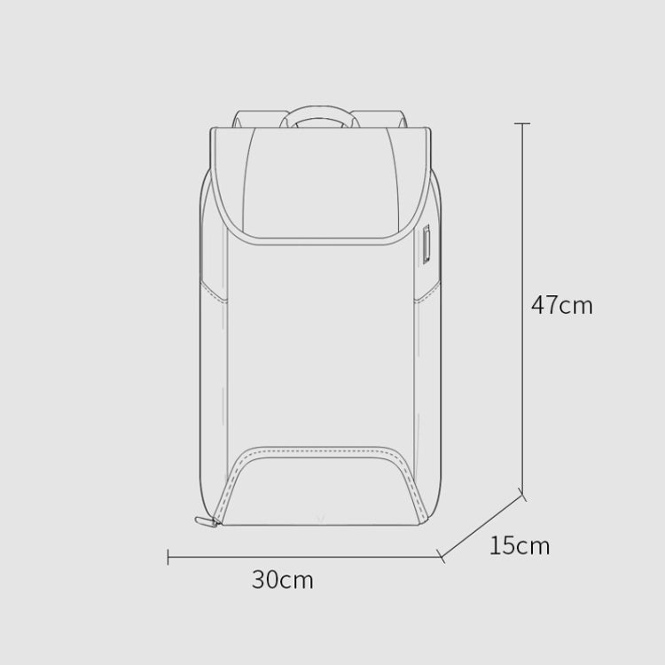 BANGE Men Anti - Theft Backpack Waterproof Large - Capacity Backpack Computer Bag(Gray) - British D'sire