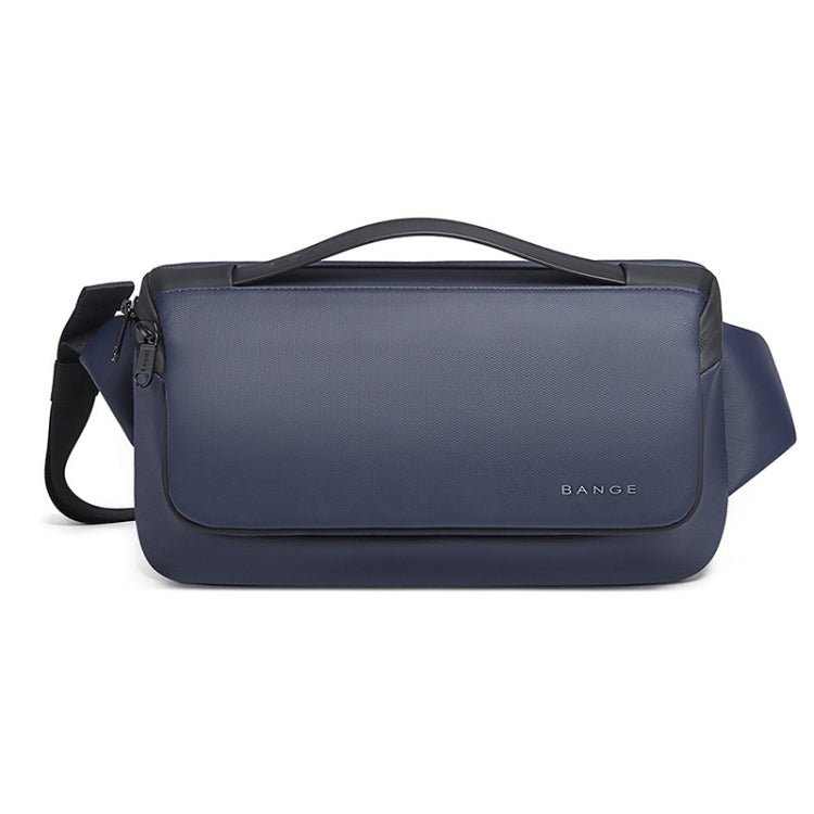 Sports Leisure Chest Bag Business Waist Bag Trendy Fashion Messenger Bag Shoulder Bag (Blue) Secondary image