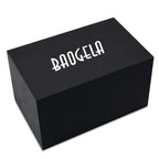 BAOGELA Paper + Sponge Square Watch Packaging Box Black Watch Gift Box, Size: 12.1 x 7.6 x 6.8cm - British D'sire