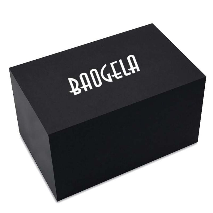BAOGELA Paper + Sponge Square Watch Packaging Box Black Watch Gift Box, Size: 12.1 x 7.6 x 6.8cm - British D'sire