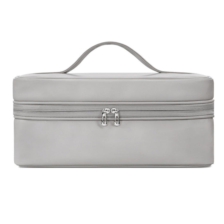 Baona BN - DS006 for Dyson Airwrap Multifunctional PU Leather Storage Bag(Grey) - British D'sire Main image