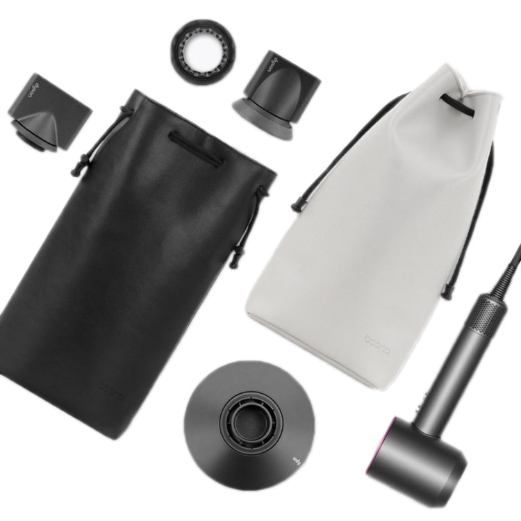 Baona DS-003 for Dyson Hair Dryer Complete Accessories PU Storage Bag(Black) Secondary image