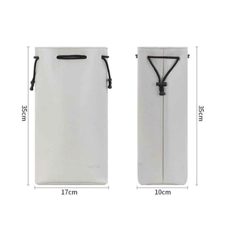 Baona DS - 003 for Dyson Hair Dryer Complete Accessories PU Storage Bag(Grey) - British D'sire