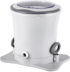 BAOSHISHAN Manual Spin Dryer for Clothes 9L Mini Spin Dryer Non-Electric Portable Clothes Dryer With Drain Pipe for Apartment Dorm Camping - British D'sire