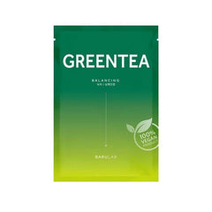 Barulab Balancing Green Tea Sheet Mask, 20ml - Sheet Mask - British D'sire