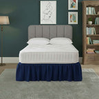 Base Valance Polycotton Sheet for Divan Beds Easy Care Bed Base Cover - Super King - Lilac - British D'sire