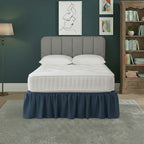 Base Valance Polycotton Sheet for Divan Beds Easy Care Bed Base Cover - Super King - Lilac - British D'sire