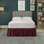 Base Valance Polycotton Sheet for Divan Beds Easy Care Bed Base Cover - Super King - Lilac - British D'sire
