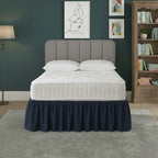 Base Valance Polycotton Sheet for Divan Beds Easy Care Bed Base Cover - Super King - Lilac - British D'sire