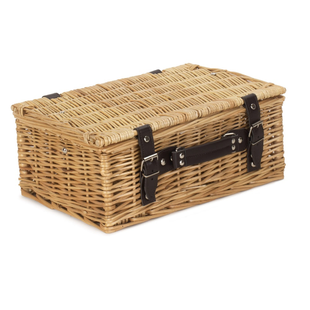 Red Hamper 36cm Picnic Wicker Basket Main image