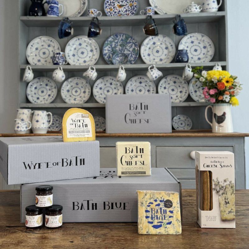 Bath Soft Cheese Three Cheese Gift Box - Gift & Boxes - British D'sire