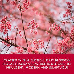 Baylis & Harding Boudoire Cherry Blossom Luxury Candlelit Bathing Gift Set - Vegan Friendly