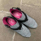Batton - Black and White shoe boot - Sandal - British D'sire
