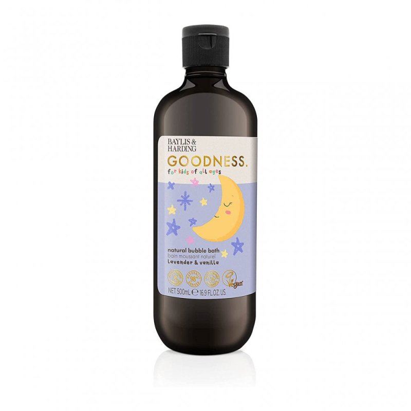Baylis and Harding Goodness Kids Lavender & Vanilla Natural Bubble Bath, 500ml - Bubble Bath - British D'sire