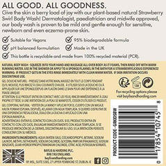 Baylis and Harding Goodness Kids Strawberry Swirl Natural Body Wash, 500ml - Body Wash - British D'sire