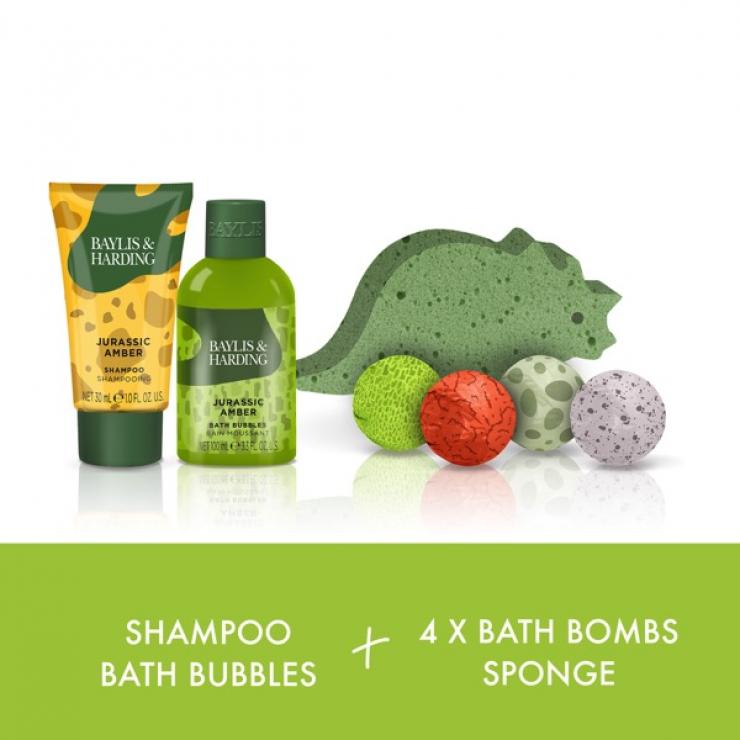 Baylis & Harding Dinosaur Lunch Bag Gift Set - Vegan Friendly - Bath & Body Gift Sets - British D'sire