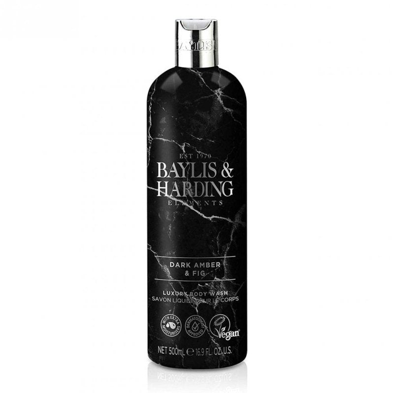 Baylis & Harding Elements Dark Amber & Fig Body Wash, 500 ml - Body Wash - British D'sire Main image