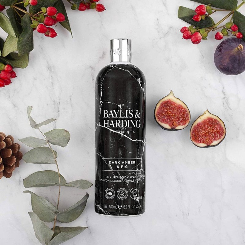 Baylis & Harding Elements Dark Amber & Fig Body Wash, 500 ml Secondary image
