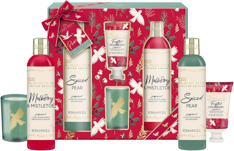 BAYLIS & HARDING FD WINTER WONDERLAND CANDLE BATHING SET - Bath & Body Gift Sets - British D'sire