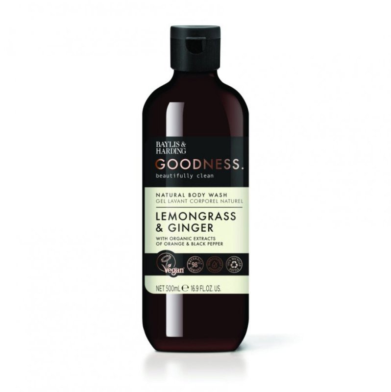Baylis & Harding Goodness Lemongrass & Ginger, 500ml Body Wash - Body Wash - British D'sire Main image