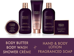Baylis & Harding Limited Edition Wild Fig & Pomegranate Perfect Pamper Gift Pack - Vegan Friendly - Bath & Body Gift Sets - British D'sire