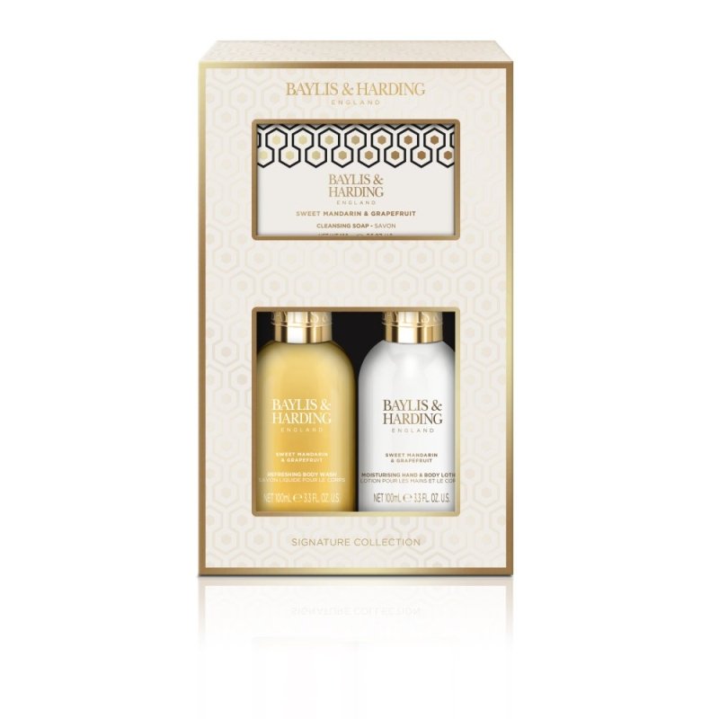 BAYLIS & HARDING MANDARIN AND GRAPEFRUIT MINI SHOWER SET Secondary image