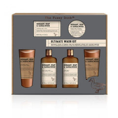 Baylis & Harding The Fuzzy Duck Bergamot, Hemp & Sandalwood Men's Luxury Grooming Gift Set - Vegan Friendly - Bath & Body Gift Sets - British D'sire