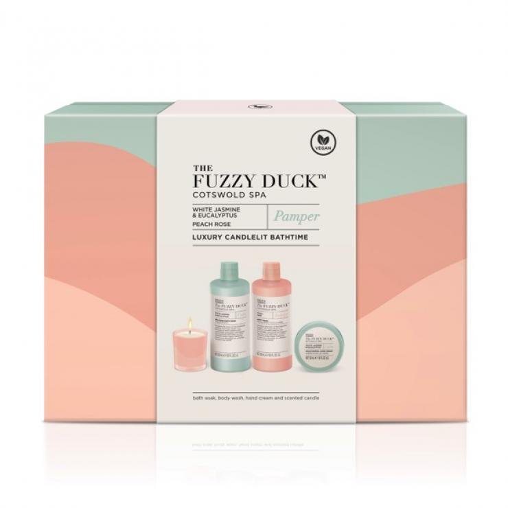 Baylis & Harding The Fuzzy Duck Cotswold Spa Luxury Candlelit Bathing Gift Set - Vegan Friendly - Bath & Body Gift Sets - British D'sire Main image
