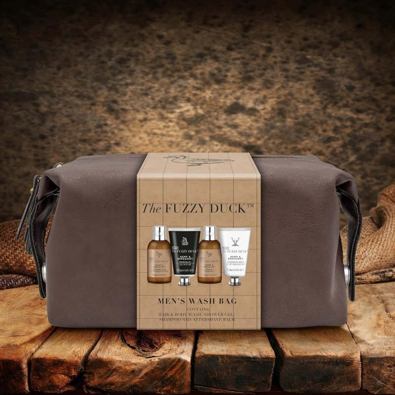 BAYLIS & HARDING THE FUZZY DUCK MENS LUXURY WASH BAG - Bath & Body Gift Sets - British D'sire