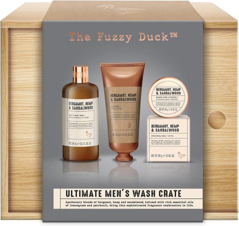 BAYLIS & HARDING THE FUZZY DUCK MENS ULTIMATE WASH CRATE - Bath & Body Gift Sets - British D'sire