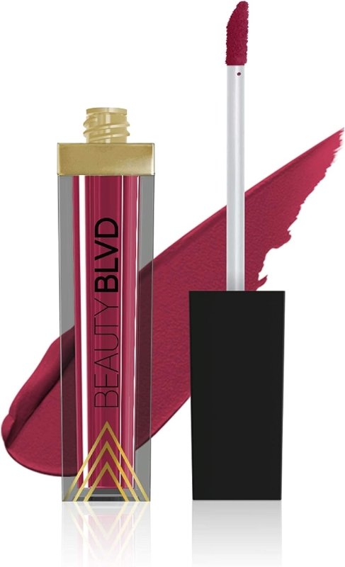 Beauty BLVD Mattitude Lip Liquid – Secret Passage - Liquid Lipstick - British D'sire